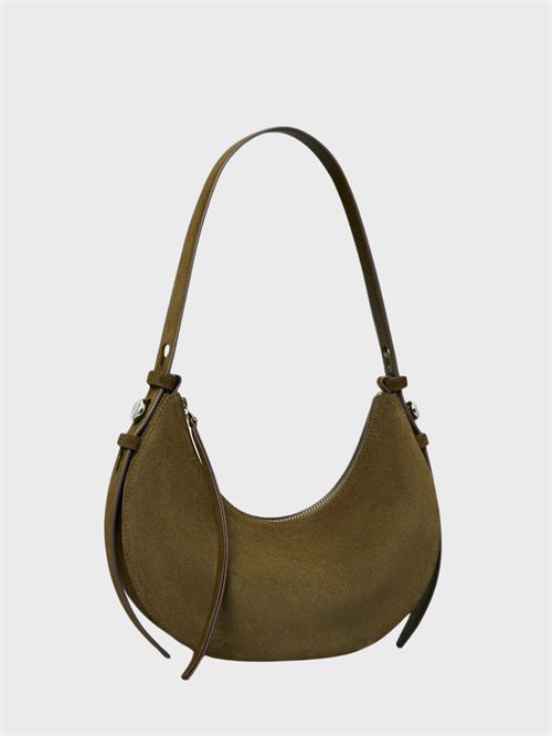 Borsa Romy a mezzaluna in suede TORY BURCH | 182886325